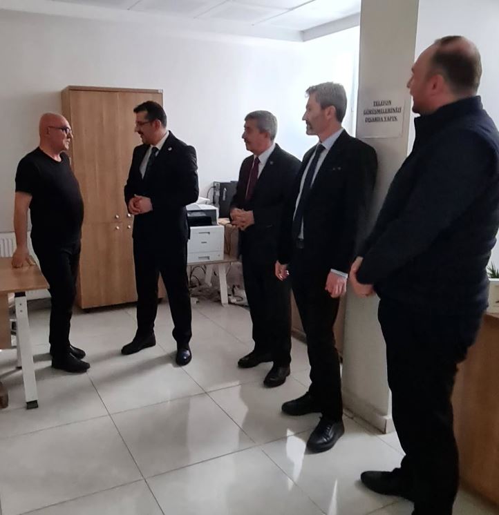 Yozgat İl Özel İdaresi bünyesinde fedakarlıkla görev yapan değerli üyelerimizi ziyaret ettik